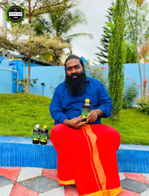 HAKKI PIKKI ADIVASI HERBAL HAIR OIL