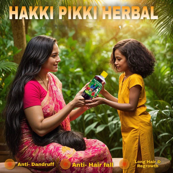 HAKKI PIKKI ADIVASI HERBAL HAIR OIL