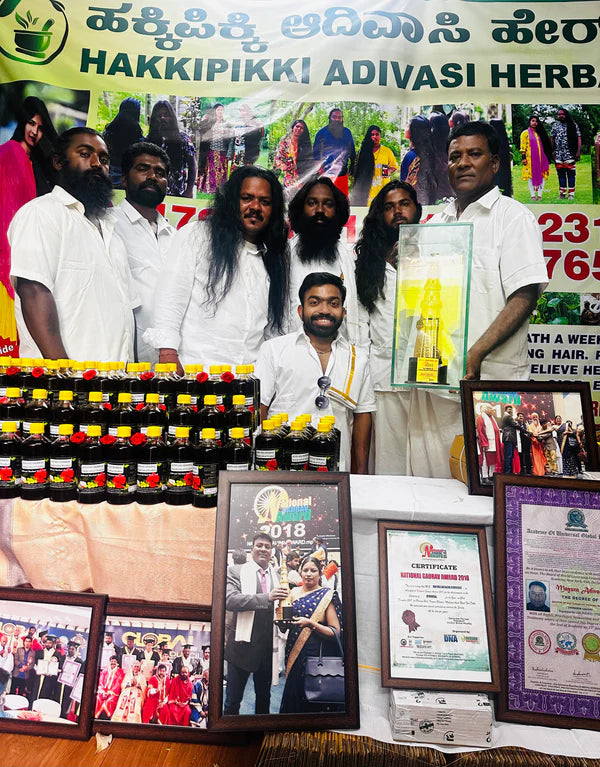 HAKKI PIKKI ADIVASI HERBAL HAIR OIL